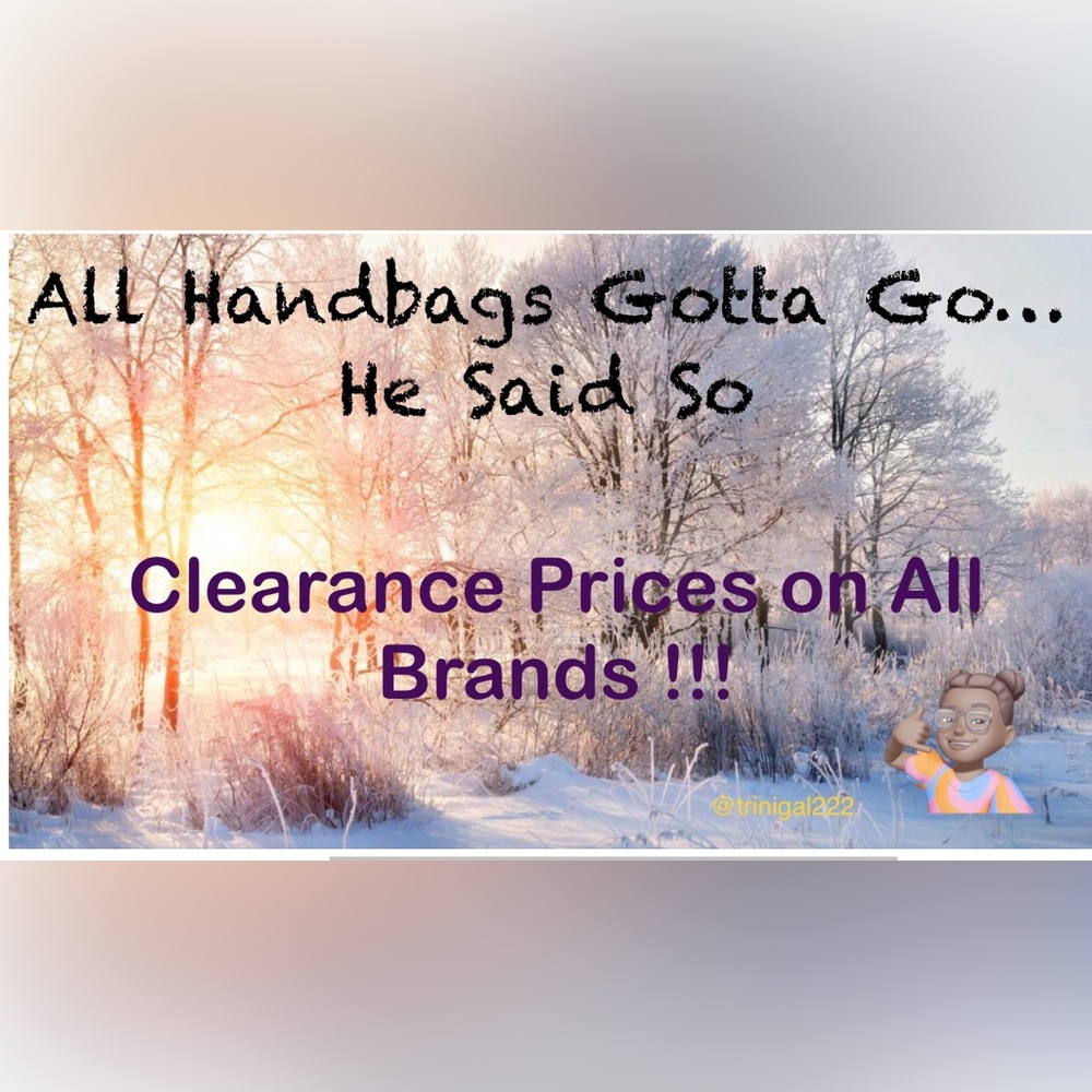 โ๏ธLike this flyer for DESIGNER CLEARANCE SHOWโ๏ธ - Picture 1 of 7